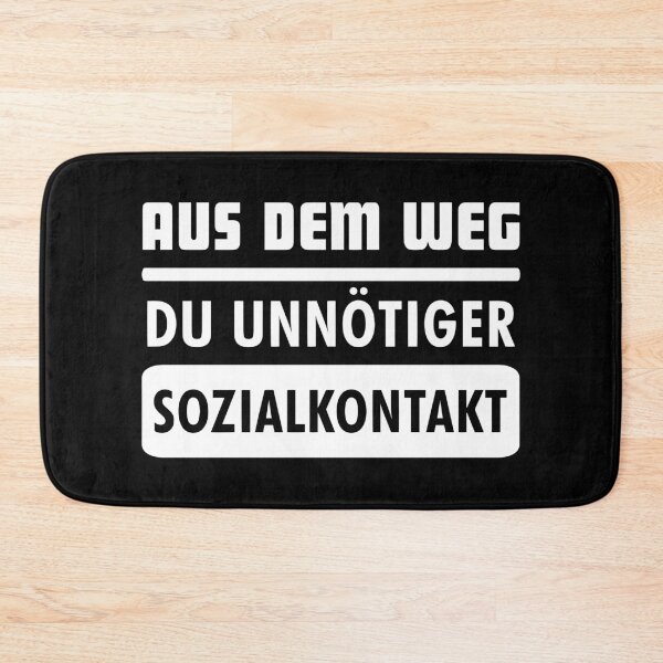 Item preview, Unnötiger Sozialkontakt designed and sold by NicoNicoNEET.