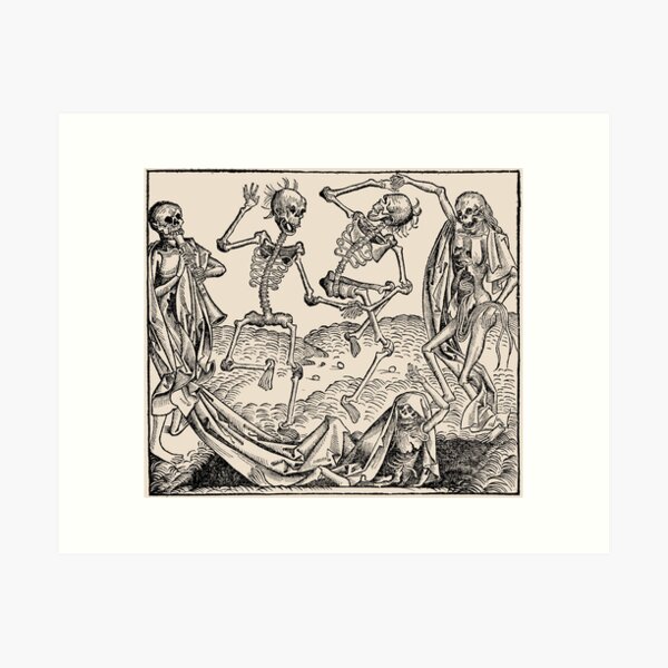 Aperçu de l'œuvre Danse de Macabre créée et vendue par Bela-Manson.