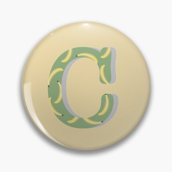 Item preview, Initial 'C' with bananas designed and sold by synchro2070.