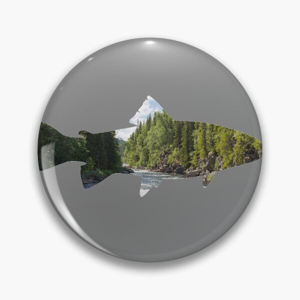 Item preview, Trout Fly Fishing Nature Outdoor Fisherman Gift designed and sold by Truly  Cheeky.