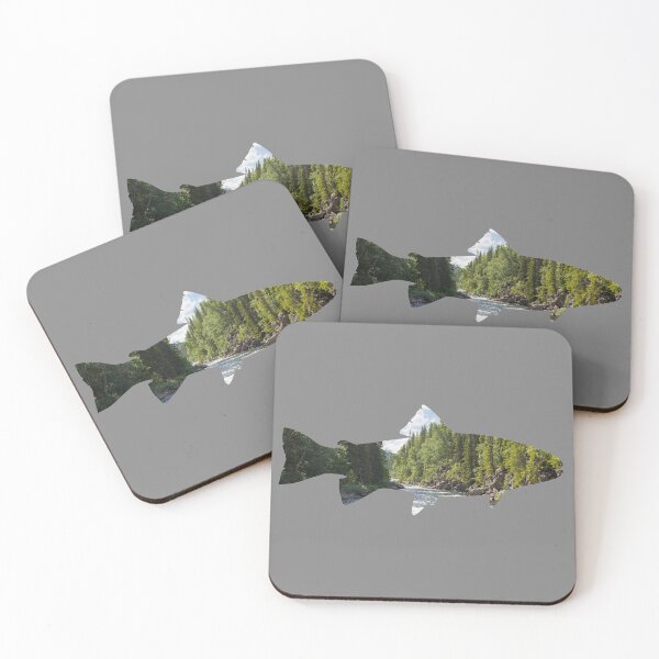 Item preview, Trout Fly Fishing Nature Outdoor Fisherman Gift designed and sold by Truly  Cheeky.