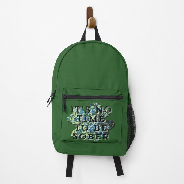 Item preview, It's no time to be sober galaxy shamrock designed and sold by AMSonArt.