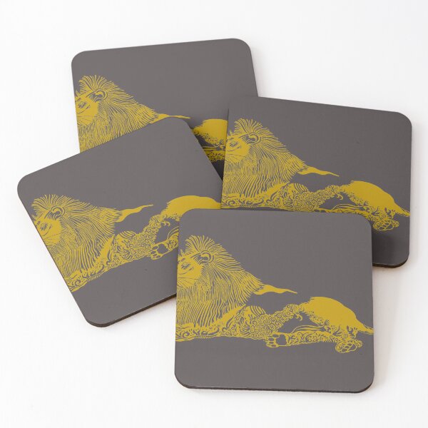 Item preview, Li(o)ne Art! - Gold! designed and sold by Lisa Rotenberg.
