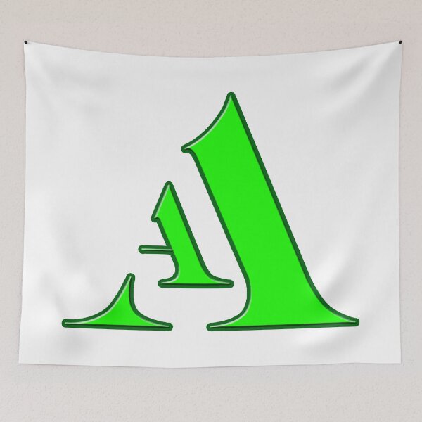 Item preview, Design With Alphabet 'A' designed and sold by Ovrostore.