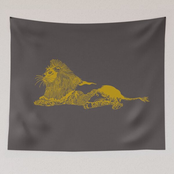 Item preview, Li(o)ne Art! - Gold! designed and sold by Lisa Rotenberg.