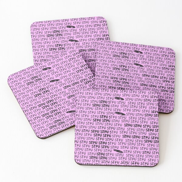 Item preview, PINK STFU PATTERN designed and sold by Underthesunmoon.