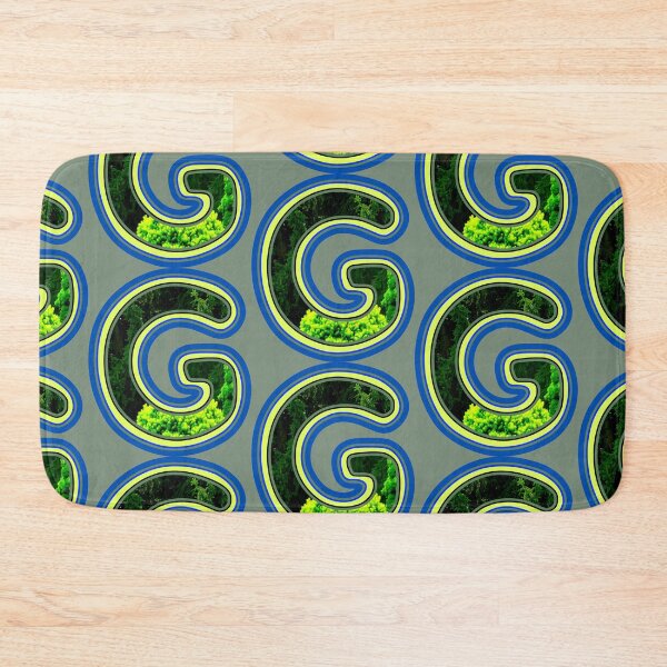 Item preview, Letter G With Evergreen Trees designed and sold by artfulnotebook.
