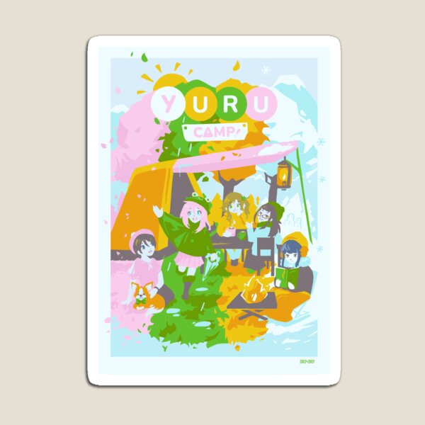 Item preview, Yuru Camp! designed and sold by SnipSnipArt.