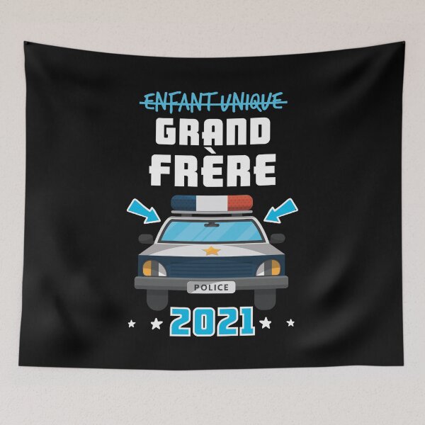 Item preview, Grand Frère Police Blue Light Big Brother 2021 designed and sold by maddinstgt.