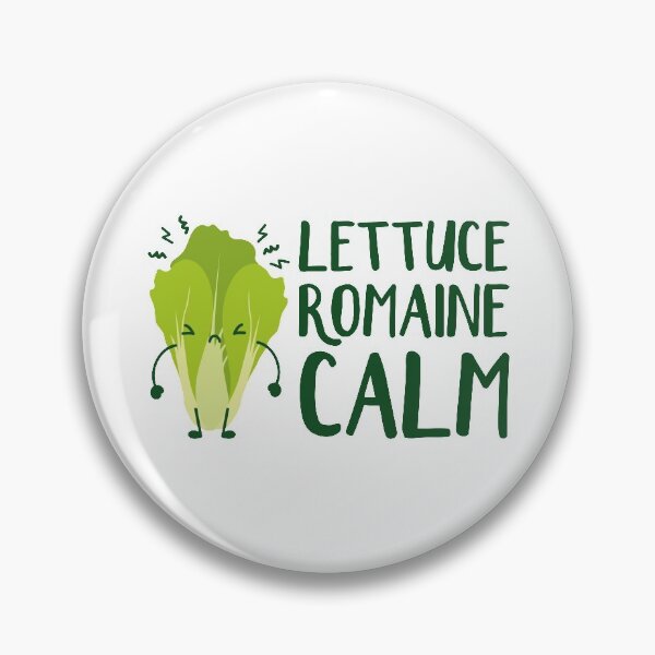 Item preview, Lettuce Romaine Calm designed and sold by cherrific.