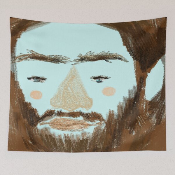 Item preview, Beard Man designed and sold by NinaMilivojevic.