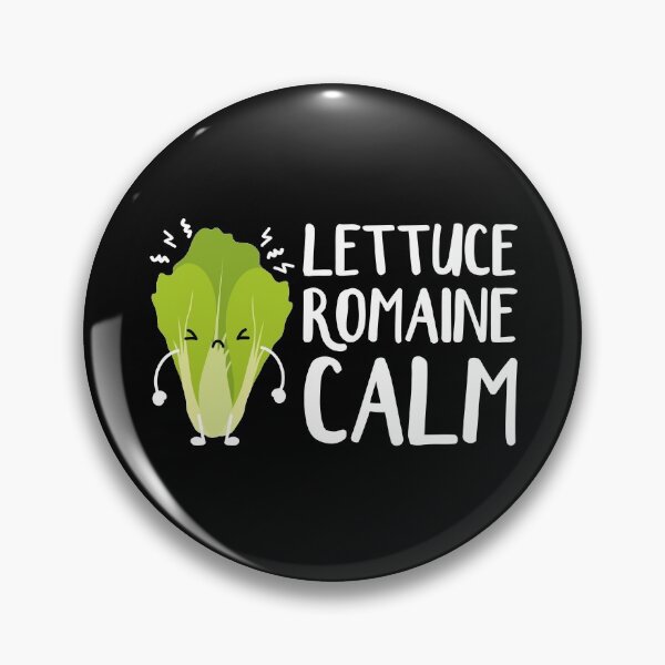 Item preview, Lettuce Romaine Calm designed and sold by cherrific.