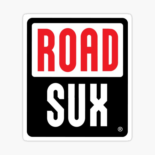 Road sux Sticker