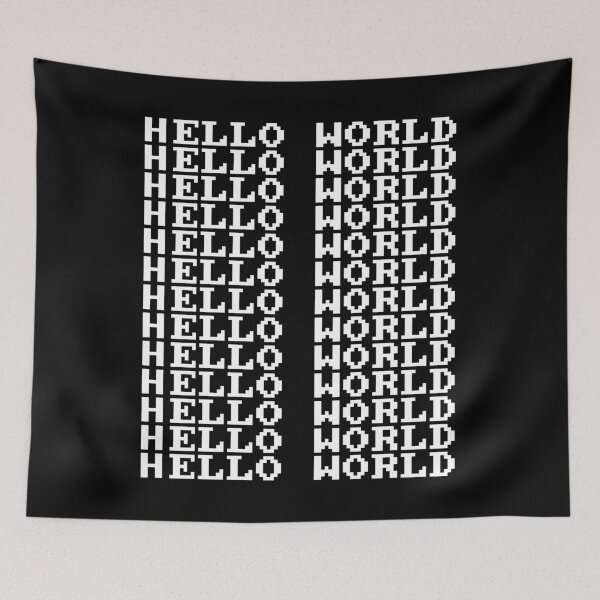 Item preview, Hello World designed and sold by Good-Looking Corpse.