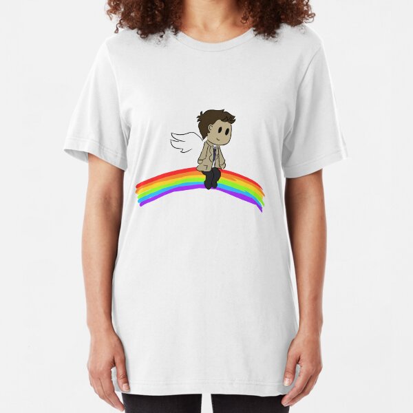 Rainbow Cas Slim Fit T-Shirt