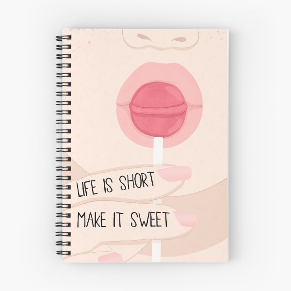 Item preview, Life is Short, Make it Sweet designed and sold by thecutefeminist.