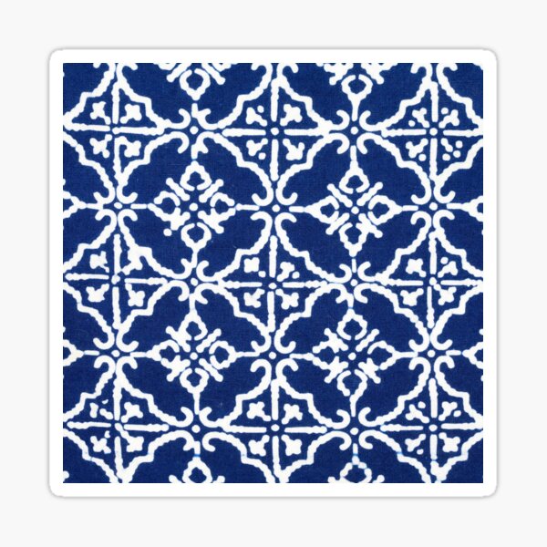 Batik Cloth Textile Pattern Sticker