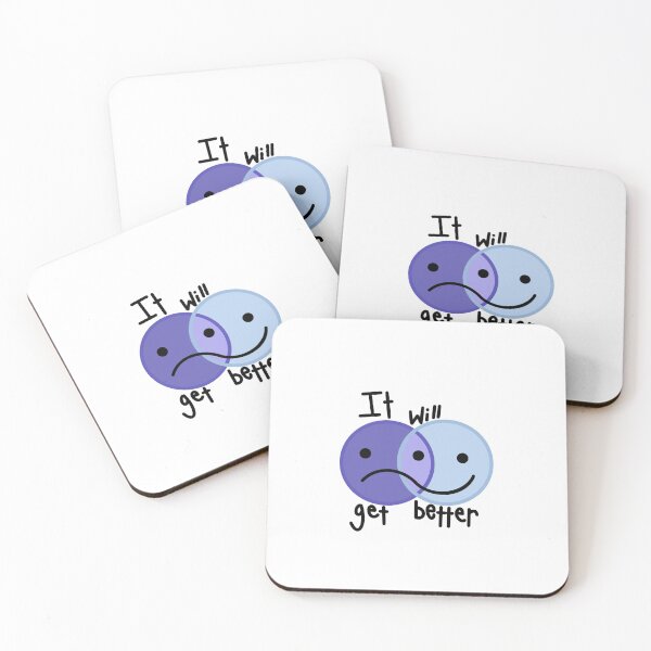 Item preview, It will get better, inspirational  designed and sold by b1221.
