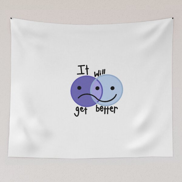 Item preview, It will get better, inspirational  designed and sold by b1221.