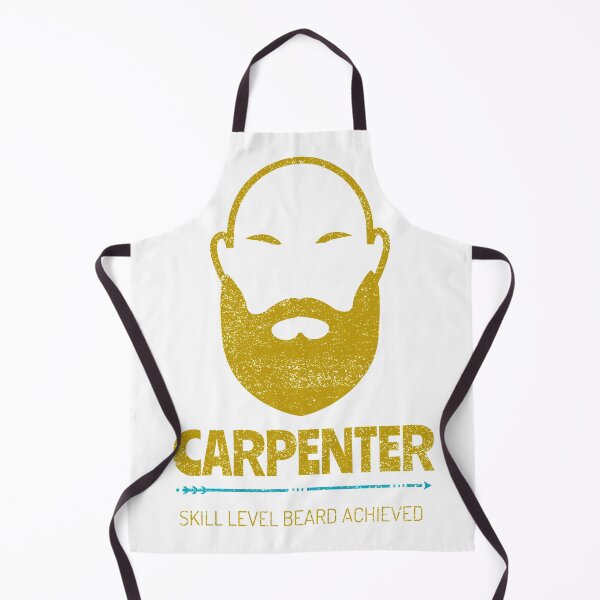 Item preview, Carpenter Skill Level Beard Achieved designed and sold by TKsTees.