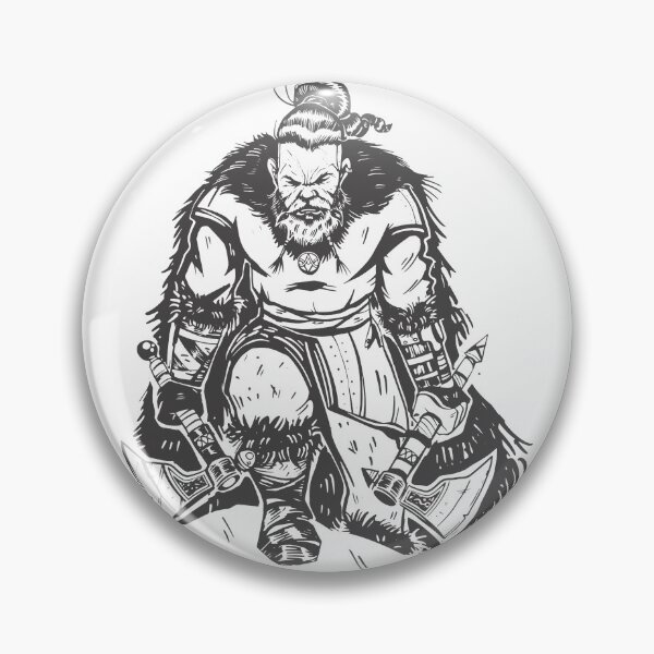 Item preview, Fight for Valhalla Viking Vikings Odin Thor north mythology fighter designed and sold by Bearded-Viking.