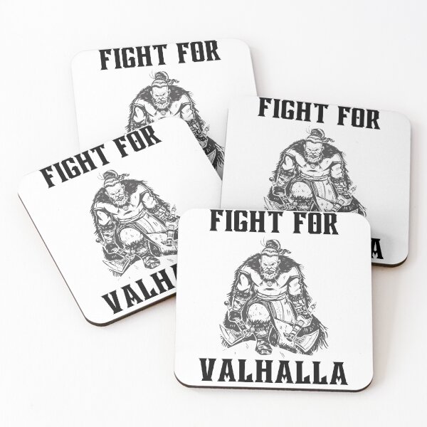 Item preview, Fight for Valhalla Viking Vikings Odin Thor north mythology fighter designed and sold by Legacy Apparel Co..