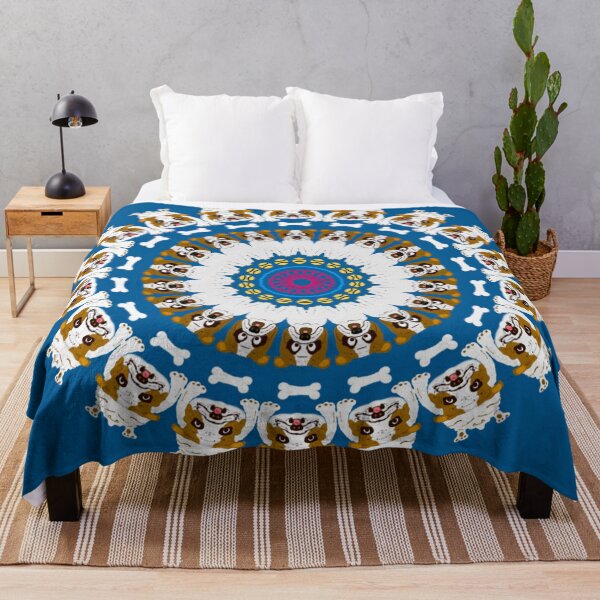 Item preview, English Bulldog Mandala Design designed and sold by MandalaZoo.