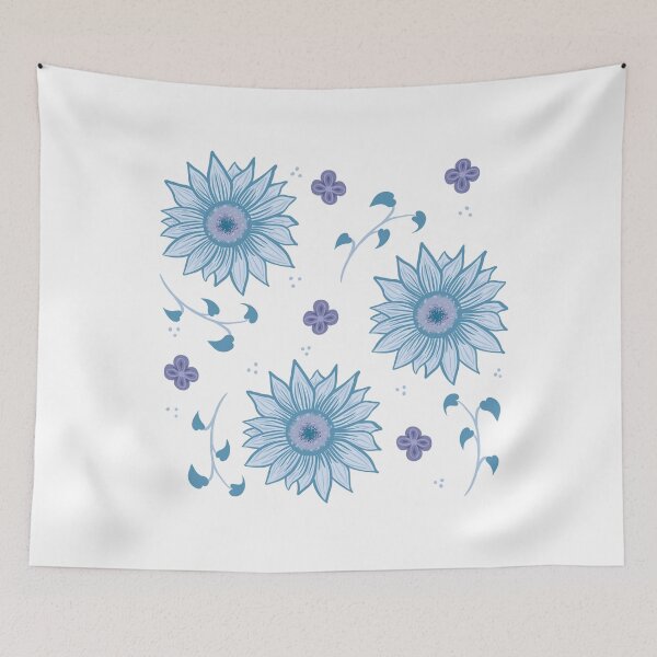 Item preview, Blue Sunflowers designed and sold by muffinstandd.