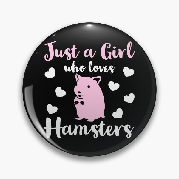 Item preview, Just a Girl Who Loves Hamsters - Hamster Lover designed and sold by AnyKitty.