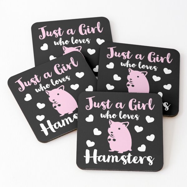 Item preview, Just a Girl Who Loves Hamsters - Hamster Lover designed and sold by AnyKitty.