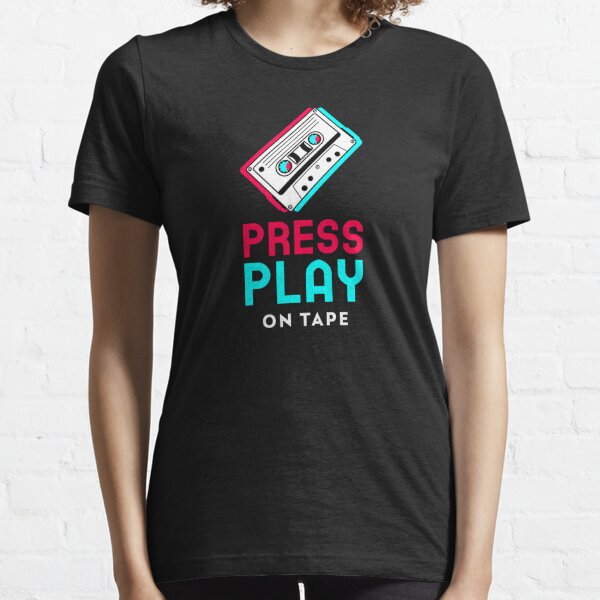 Press Play Media Tv T Shirt