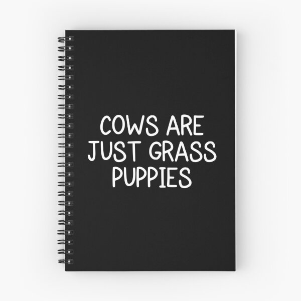 Item preview, cows are grass puppies designed and sold by vegansfacts.