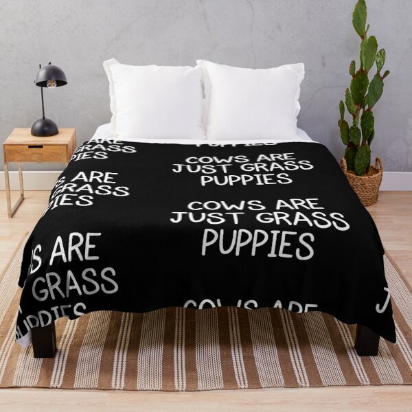 Item preview, cows are grass puppies designed and sold by vegansfacts.