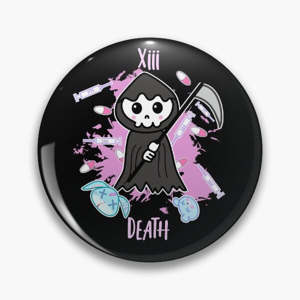 Artikelvorschau, Yami Kawaii Todes-Tarot-Kartenentwurf entworfen und verkauft von mortargirl.