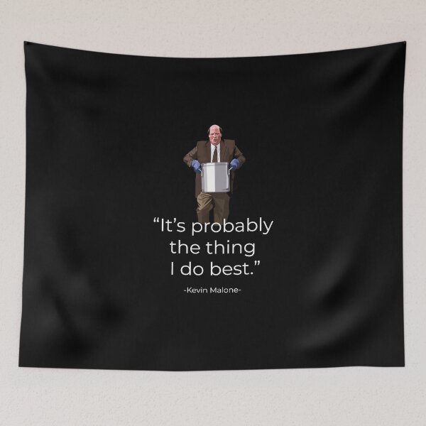 Item preview, "It's probably the thing I do best" - Kevin's Famous Chili - The Office designed and sold by Primotees.