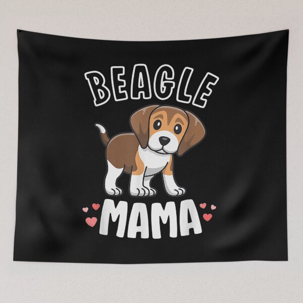 Artikelvorschau, Valentine Beagle Mama entworfen und verkauft von Kharadoodles.