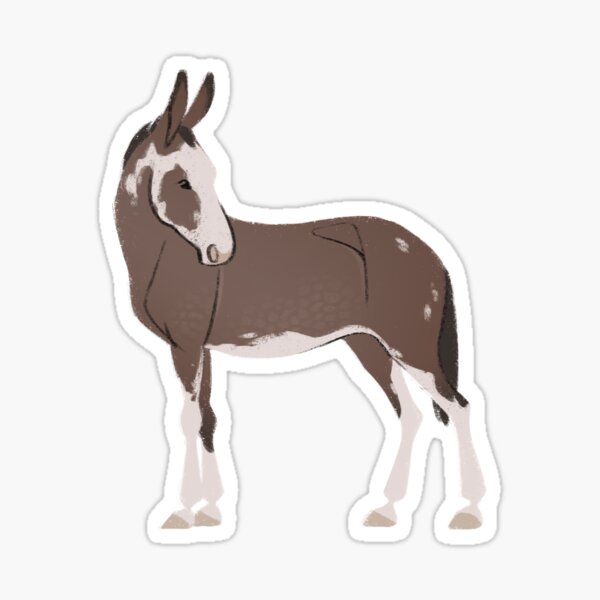 Item preview, Splashed Overo Mule designed and sold by CrunchyDumpling.