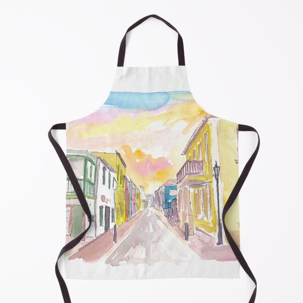 Item preview, St George Bermuda Quiet Street Walk Afternoon designed and sold by artshop77.