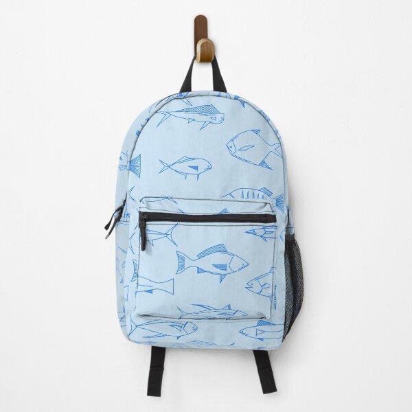 Item preview, Blue fish design designed and sold by LDLove.