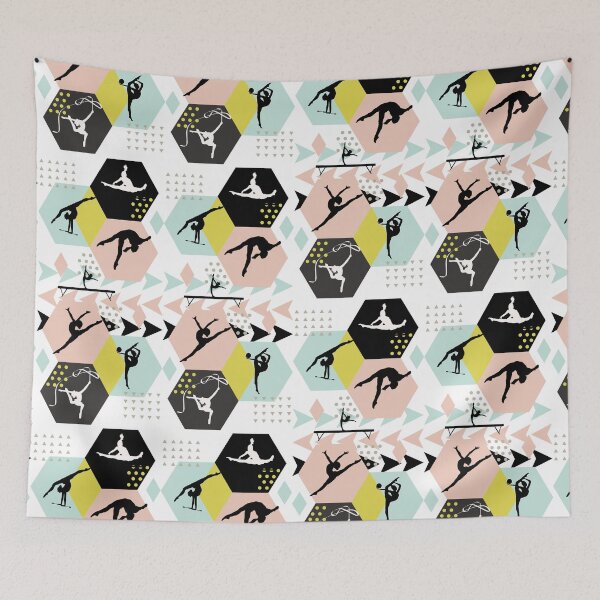 Item preview, Gymnastics Geometric Print designed and sold by Gymnastics Store.