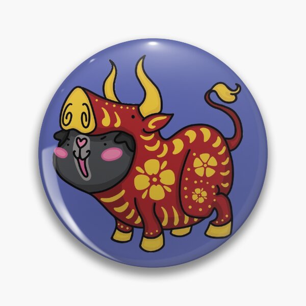 Item preview, Year of the Ox Guinea Pig designed and sold by Pigapalooza.