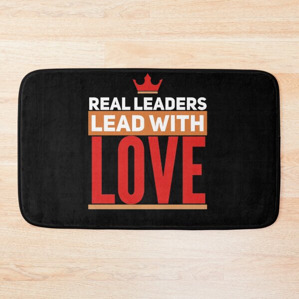 Item preview, Real leaders lead with love designed and sold by mwebba2005.