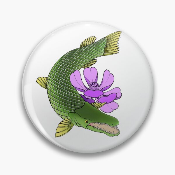 Item preview, Alligator Gar & Lotus designed and sold by jdam-art214.
