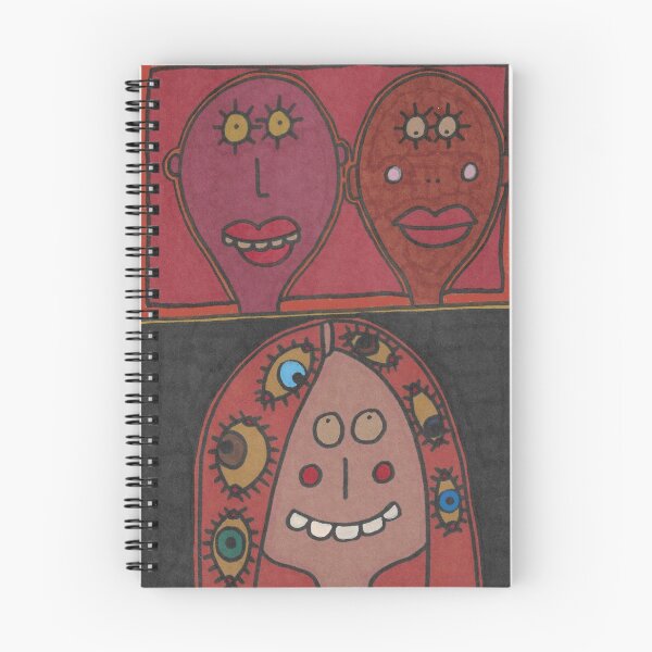 Item preview, Two Men and the Lady with the Seeing Hair designed and sold by JaySnellingArt.