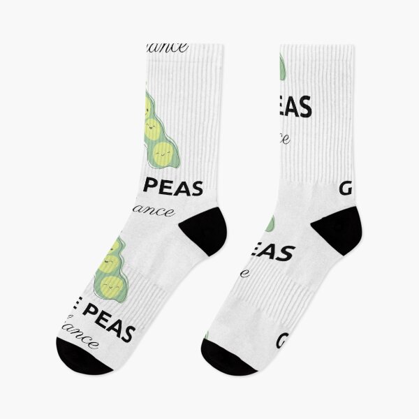 Item preview, Give peas a chance Pun designed and sold by L1 Creations.