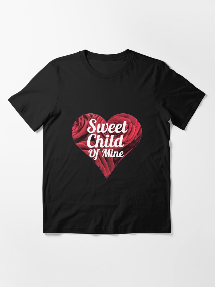 Guns n Roses Sweet Child of Mine Lyrics Essential T-Shirt for Sale by  BitsndPieces