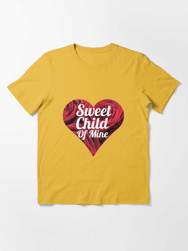 Guns n Roses Sweet Child of Mine Lyrics Essential T-Shirt for Sale by  BitsndPieces