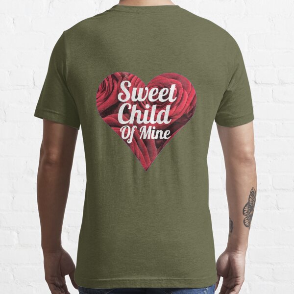 Guns n Roses Sweet Child of Mine Lyrics Essential T-Shirt for Sale by  BitsndPieces