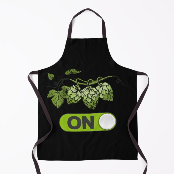 Item preview, Hop on! Bring some hops and let's brew! (on black) designed and sold by Groenendijk.
