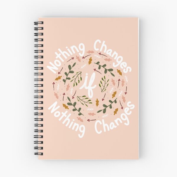 Item preview, Nothing Changes If Nothing Changes designed and sold by Sweet Peach.